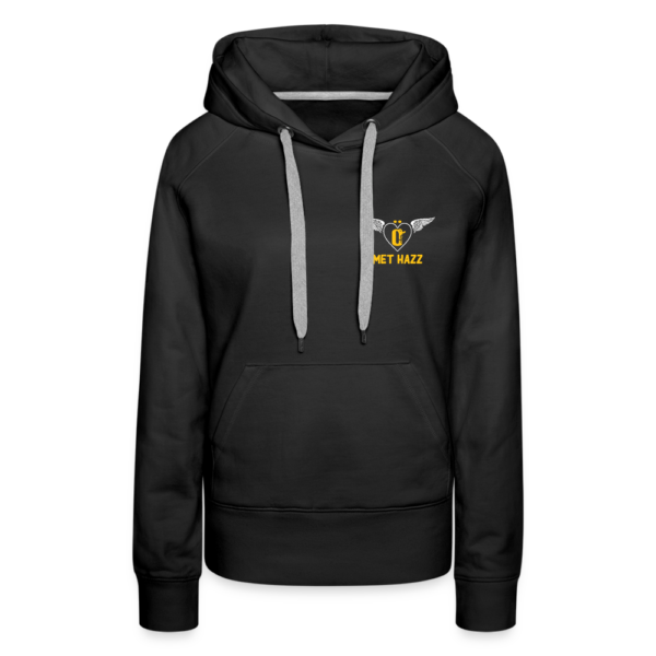 Frauen Hoodie | Oecher met Häzz