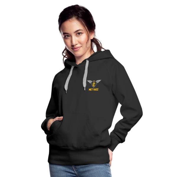 Frauen Hoodie | Oecher met Häzz – Bild 2