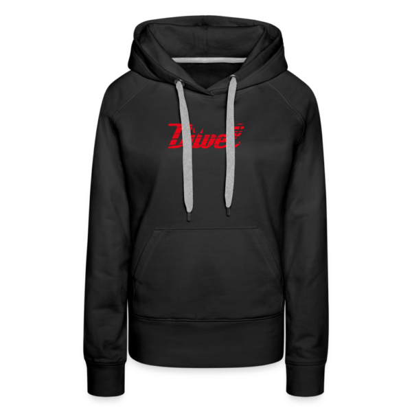 Frauen Hoodie | Düvel groß
