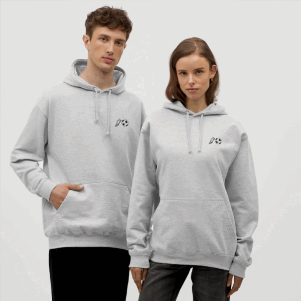 Soccer / Fußballer:in Unisex Hoodie – Bild 2