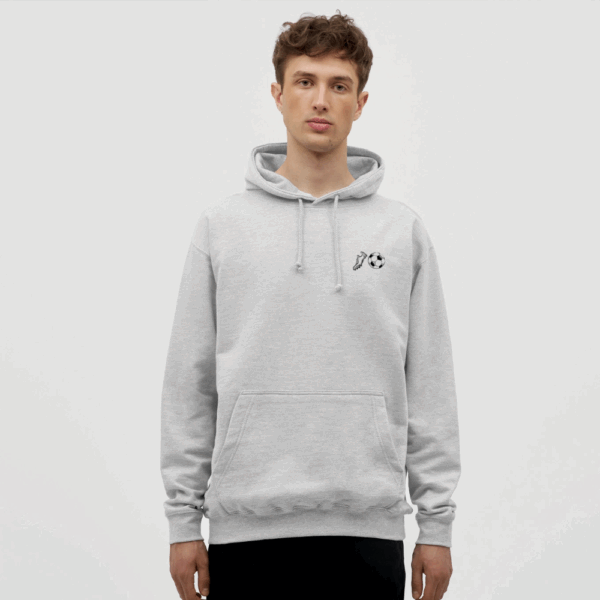 Soccer / Fußballer:in Unisex Hoodie – Bild 3