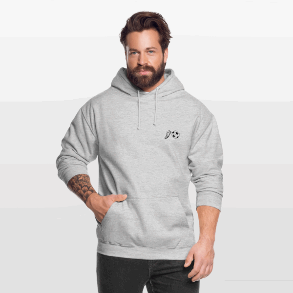 Soccer / Fußballer:in Unisex Hoodie – Bild 4