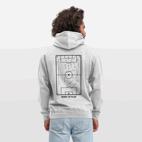 Soccer / Fußballer:in Unisex Hoodie – Bild 6