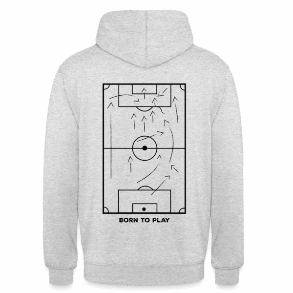 Fußballer Unisex Hoodie - Born to Play – Bild 5